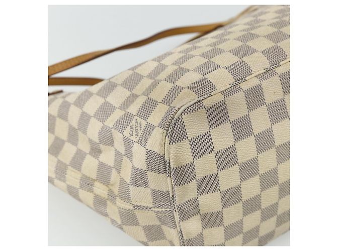 LOUIS VUITTON Borsa Tote Damier Azur Neverfull MM N41605 LV Auth 177246 - vista 16
