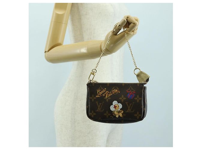 LOUIS VUITTON Vivienne Mini Pochette Accessoires Pochette M15328 LV Auth 171238SAM Monogramma - vista 25