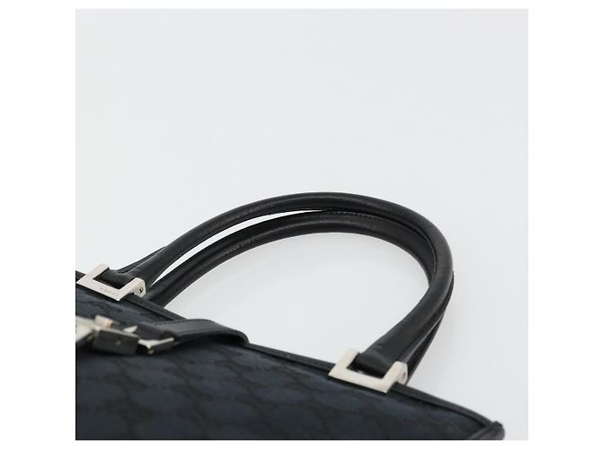 Borsa GUCCI GG Canvas Jackie Nera Argento 002 1065 Auth 176994 Nero - vista 8