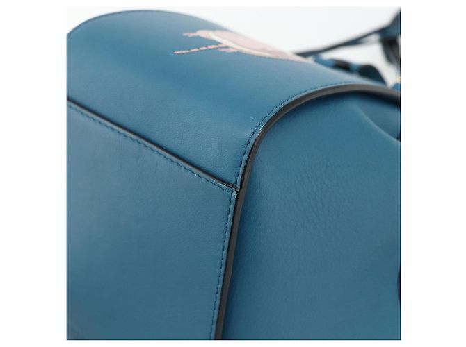 LOEWE �~ Ghibli Spirited Away Hammock Mini Mouse x Flybird 2way Auth 167264SM Azul - vista 16