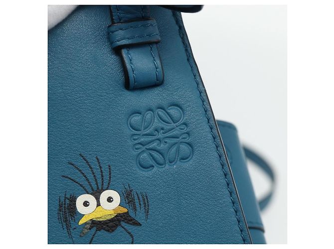 LOEWE �~ Ghibli Spirited Away Hammock Mini Mouse x Flybird 2way Auth 167264SM Azul - vista 20