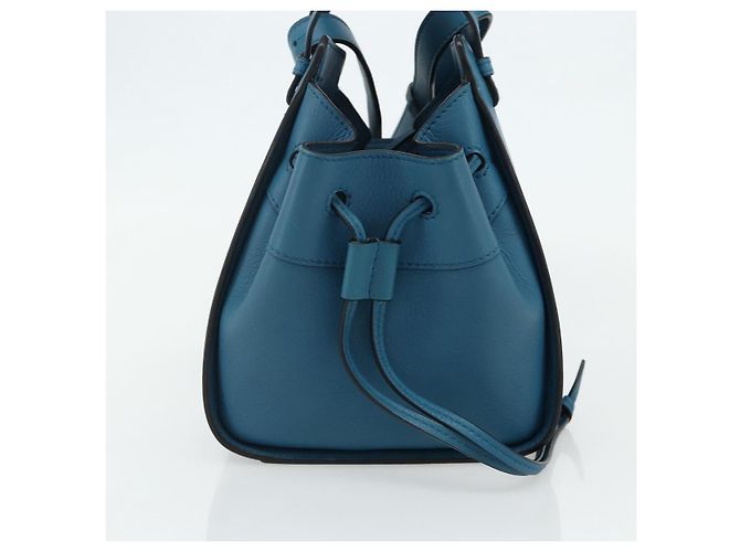 LOEWE �~ Ghibli Spirited Away Hammock Mini Mouse x Flybird 2way Auth 167264SM Azul - vista 3