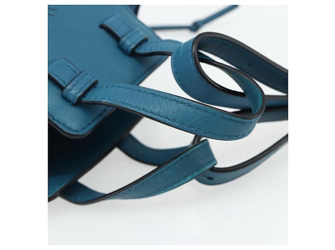 LOEWE �~ Ghibli Spirited Away Hammock Mini Mouse x Flybird 2way Auth 167264SM Azul - vista 7