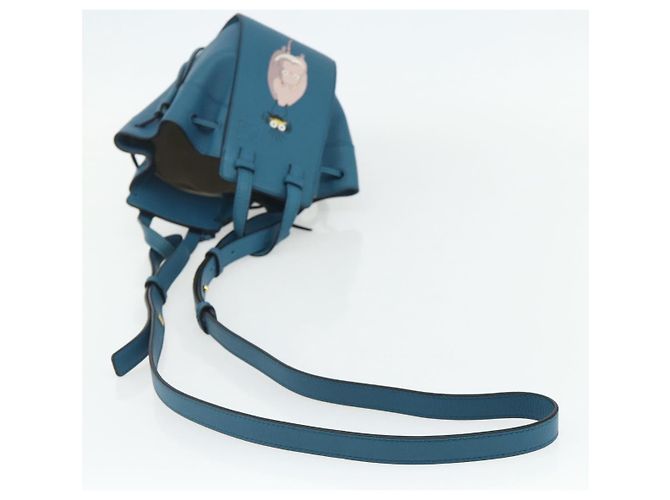 LOEWE �~ Ghibli Spirited Away Hammock Mini Mouse x Flybird 2way Auth 167264SM Azul - vista 8