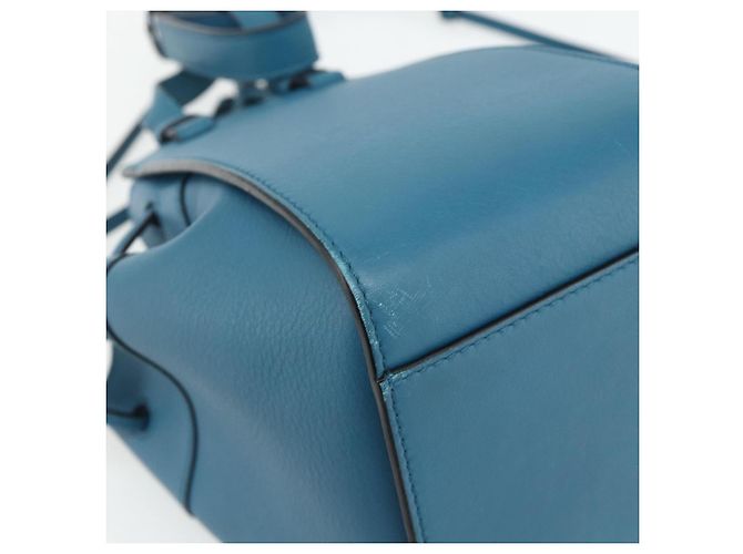 LOEWE �~ Ghibli Spirited Away Hammock Mini Mouse x Flybird 2way Auth 167264SM Azul - vista 9