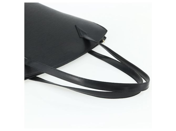 LOUIS VUITTON Epi Saint Jacques Borsa a Spalla Shopping Nera M52272 Auth 178686 Nero - vista 7
