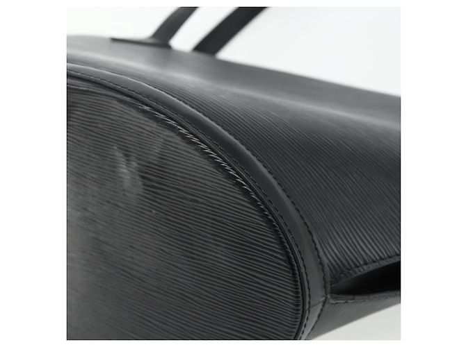 LOUIS VUITTON Epi Saint Jacques Borsa a Spalla Shopping Nera M52272 Auth 178686 Nero - vista 9
