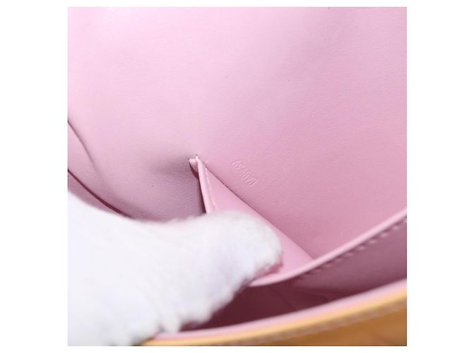 LOUIS VUITTON Vernis Thompson Street Bag Marshmallow Pink M91070 Auth ti3834 - vista 12