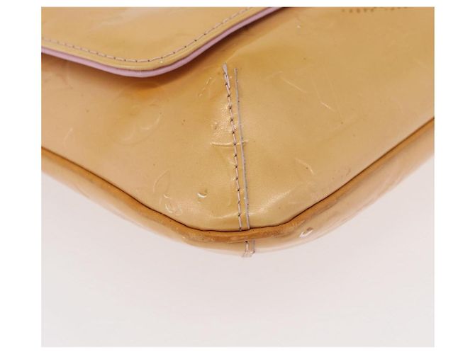 LOUIS VUITTON Vernis Thompson Street Bag Marshmallow Pink M91070 Auth ti3834 - vista 14