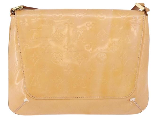 LOUIS VUITTON Vernis Thompson Street Bag Marshmallow Pink M91070 Auth ti3834 - vista 2