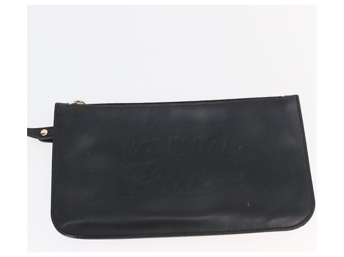 GUCCI Tote Bag Canvas Schwarz Gold 247209 Auth 178246 Golden - Ansicht 19