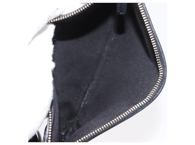 GUCCI Tote Bag Canvas Schwarz Gold 247209 Auth 178246 Golden - Ansicht 22