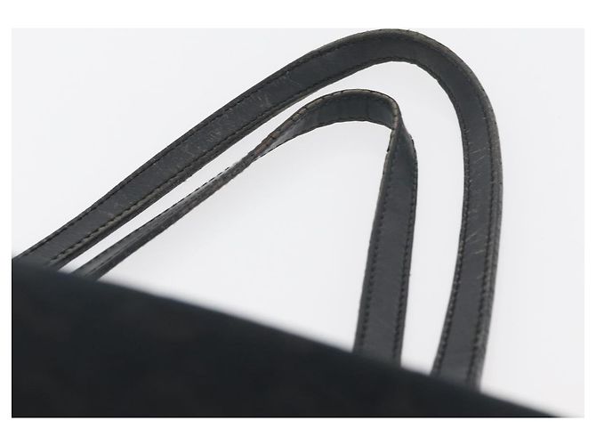 GUCCI Tote Bag Canvas Schwarz Gold 247209 Auth 178246 Golden - Ansicht 8