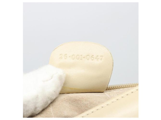 Sac à bandoulière GUCCI Cuir Beige Or 26 001 0647 Auth 178561 Doré - vue 12