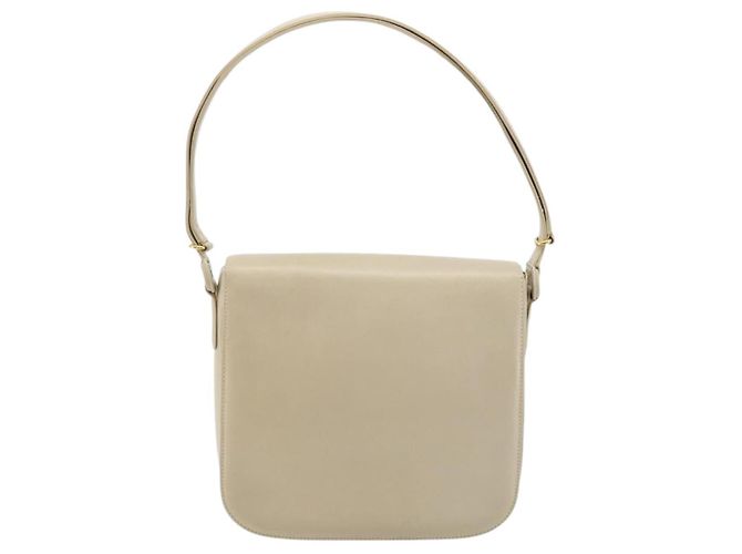 Sac à bandoulière GUCCI Cuir Beige Or 26 001 0647 Auth 178561 Doré - vue 2