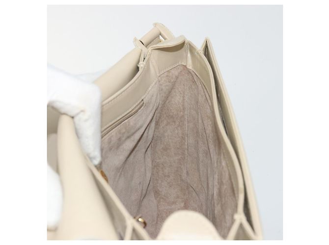 Sac à bandoulière GUCCI Cuir Beige Or 26 001 0647 Auth 178561 Doré - vue 21