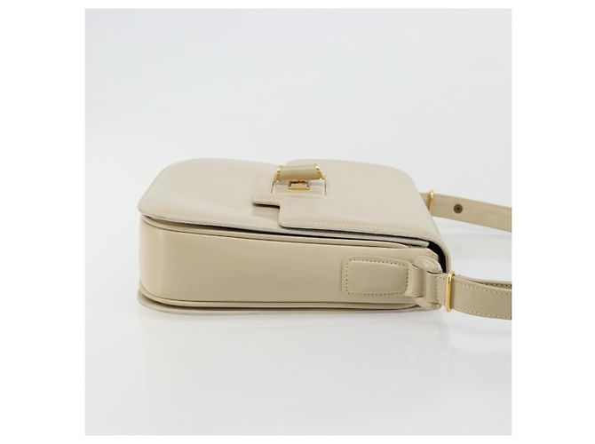 Sac à bandoulière GUCCI Cuir Beige Or 26 001 0647 Auth 178561 Doré - vue 3