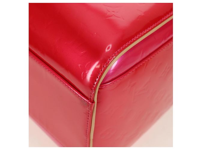 LOUIS VUITTON Borsa Boston Monogram Vernis Mercer Fusha Pink LV Auth 177997SAV - vista 15