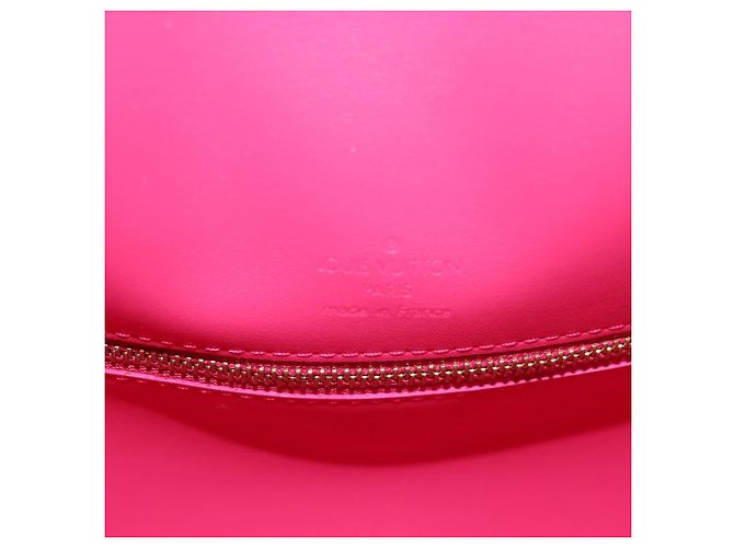 LOUIS VUITTON Borsa Boston Monogram Vernis Mercer Fusha Pink LV Auth 177997SAV - vista 19