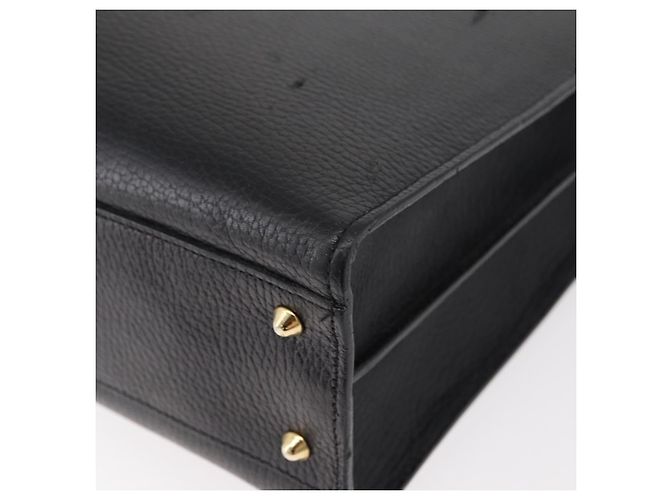 Borsa Business BALLY in pelle nera e oro Auth bs34560 Nero D'oro - vista 16