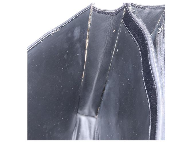 Borsa Business BALLY in pelle nera e oro Auth bs34560 Nero D'oro - vista 22