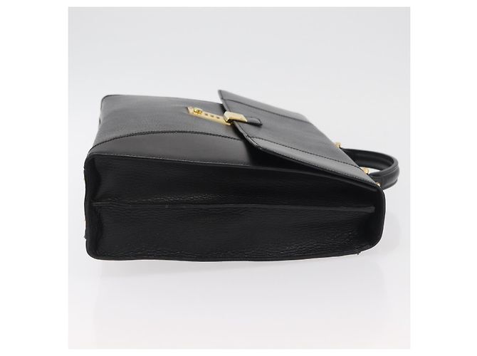 Borsa Business BALLY in pelle nera e oro Auth bs34560 Nero D'oro - vista 3