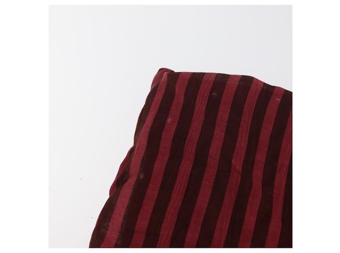 FENDI Fazzoletto di Cotone Set da 2 Pezzi Rosso Blu Autentico am11455A - vista 4