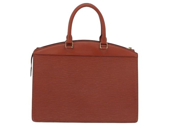 Borsa LOUIS VUITTON Epi Riviera Marrone M48183 LV Auth 177065 - vista 2