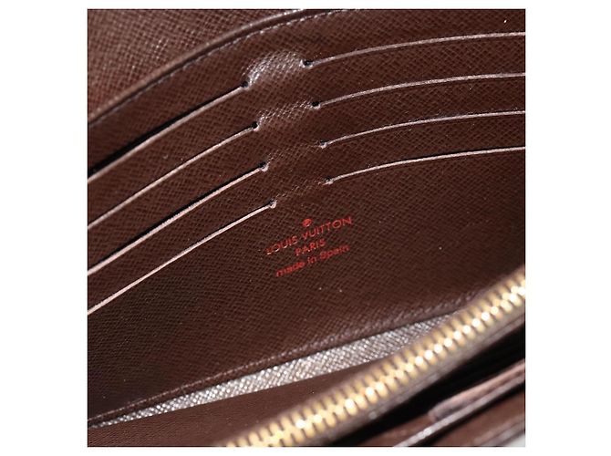 LOUIS VUITTON Damier Ebene Portefeuille Sistina Long Wallet N61747 Auth bs35096 - vista 18