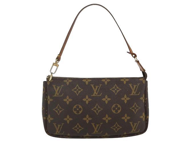 LOUIS VUITTON Monogram Pochette Accessoires Pochette M51980 LV Auth ka4173 Monogramma - vista 13