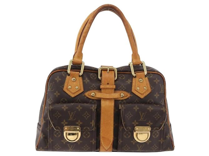 LOUIS VUITTON Borsa Monogram Manhattan GM M40025 LV Auth 178236 Monogramma - vista 13