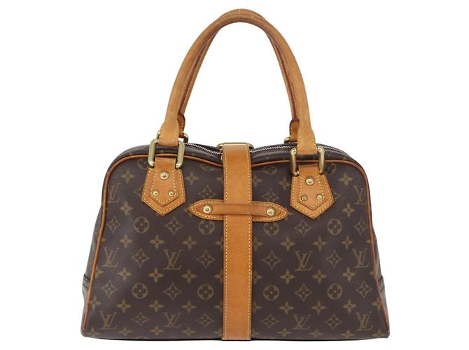LOUIS VUITTON Borsa Monogram Manhattan GM M40025 LV Auth 178236 Monogramma - vista 2