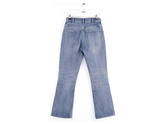 Céline Jeans dritti blu - vista 3