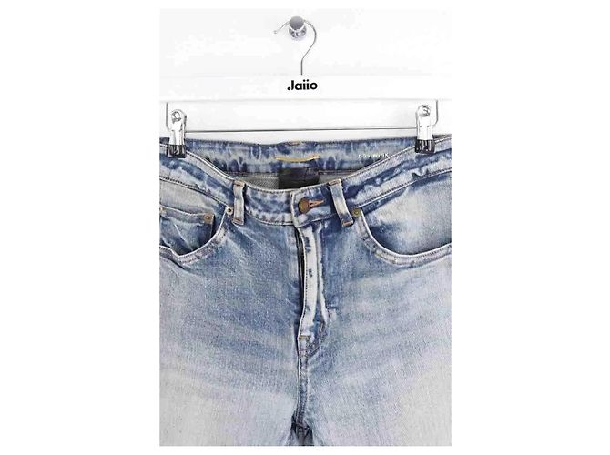 Saint Laurent Jeans slim blu - vista 2