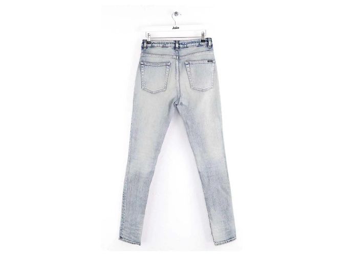 Saint Laurent Jeans slim blu - vista 3