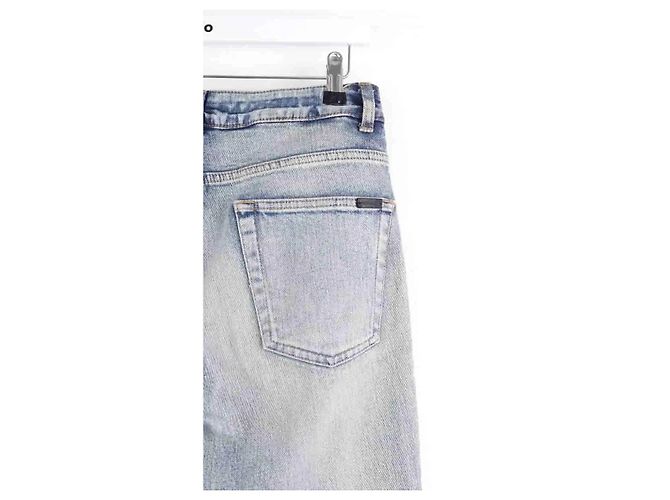 Saint Laurent Jeans slim blu - vista 4