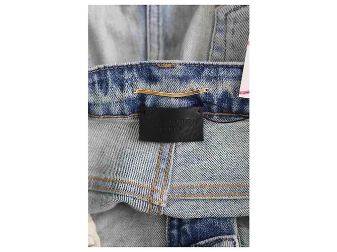 Saint Laurent Jeans slim blu - vista 5