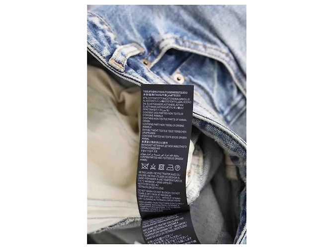 Saint Laurent Jeans slim blu - vista 6