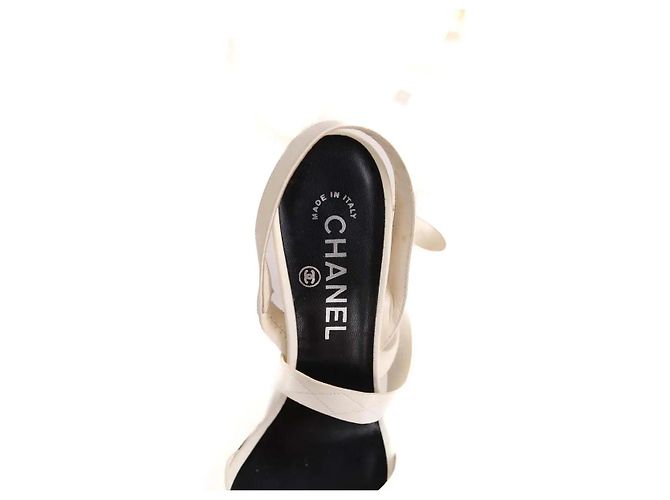Chanel Sandalias color crudo - vista 4