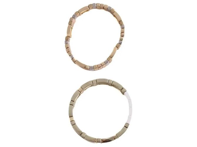 Autre Marque Set di bracciali dorati D'oro - vista 4
