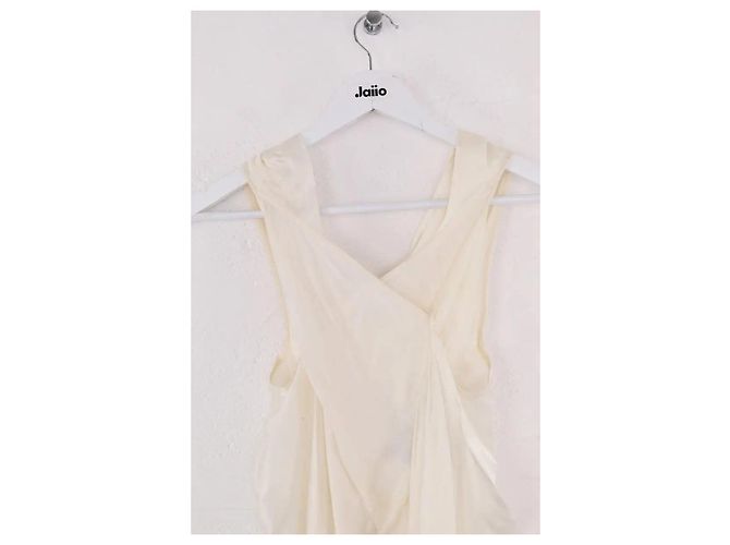 Abito Rick Owens Ecru - vista 4