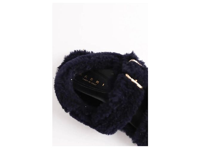 Marni Mules marineblau - Ansicht 4