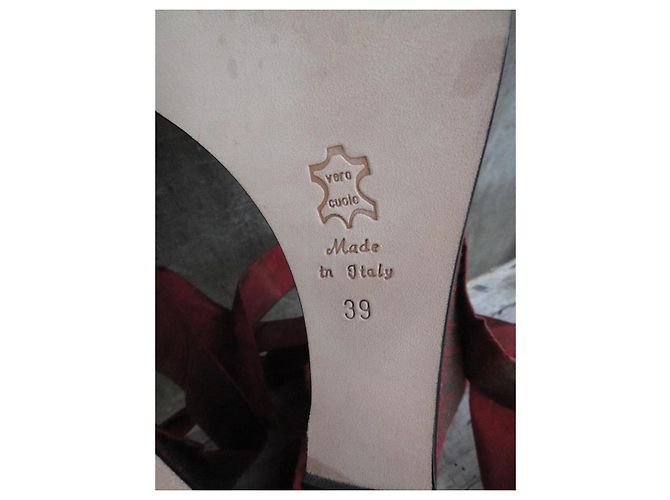 Nicole Fahri Sandali Rosso - vista 11