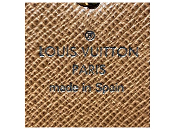 Cartera Sarah Long Louis Vuitton Castaño - vista 4