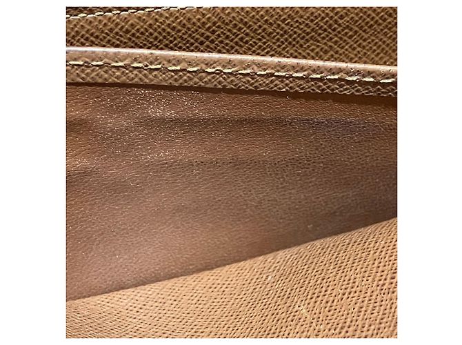 Cartera Sarah Long Louis Vuitton Castaño - vista 8