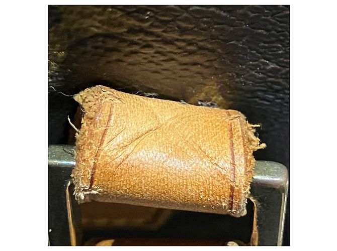 Borsa Cabas Mezzo Louis Vuitton Marrone - vista 6