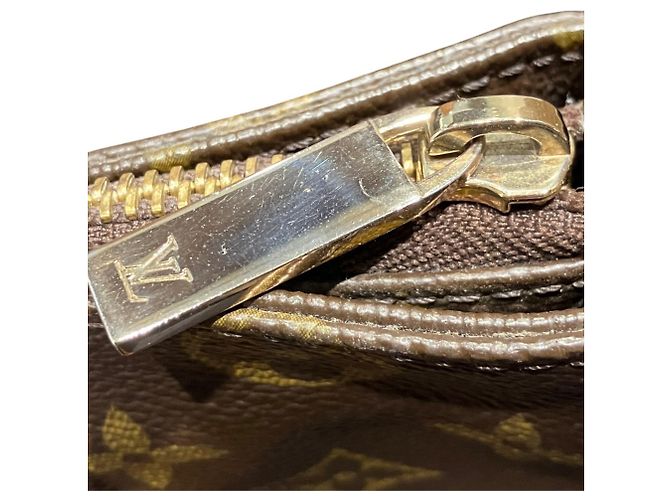 Borsa Cabas Mezzo Louis Vuitton Marrone - vista 8