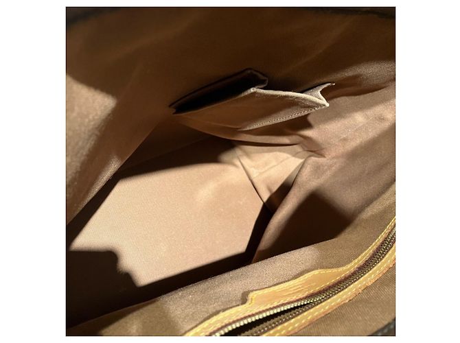 Borsa Cabas Mezzo Louis Vuitton Marrone - vista 9