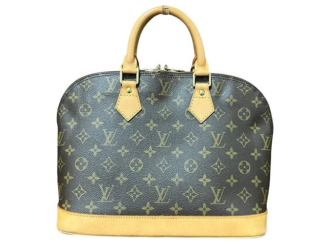 Louis Vuitton Alma Handtasche Braun - Ansicht 2
