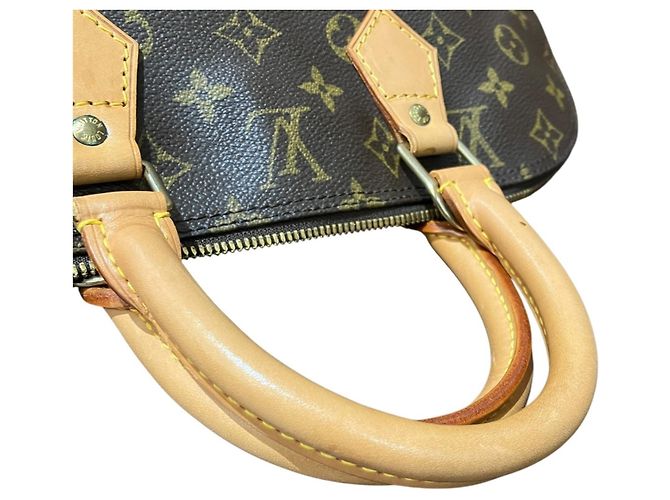 Louis Vuitton Alma Handtasche Braun - Ansicht 7